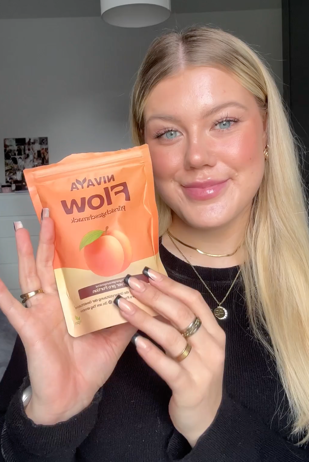 NIVAYA Flow - Konjak-Drink mit Pfirsichgeschmack